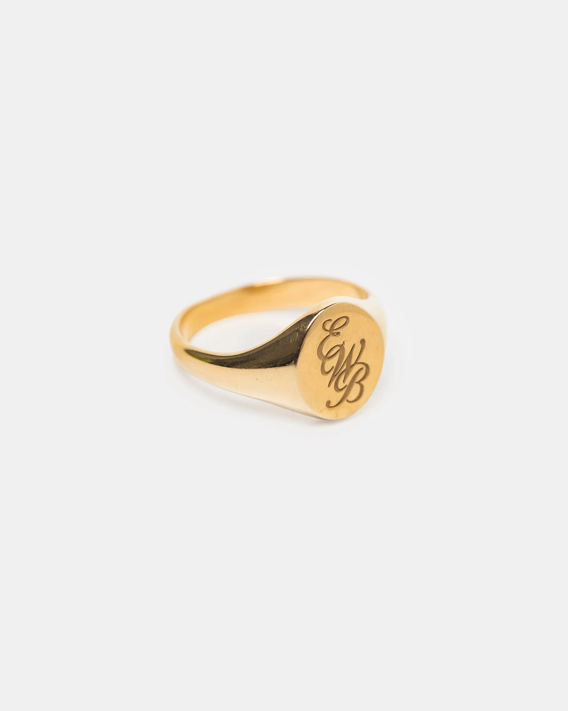 EWB Ring in Gold-plated Silver