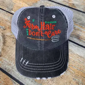 Farm Hair Don't Care Pitchfork Hat