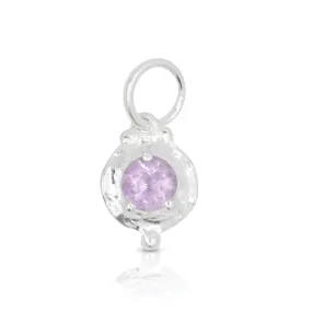 FEBRUARY AMETHYST BIRTHSTONE CHARM