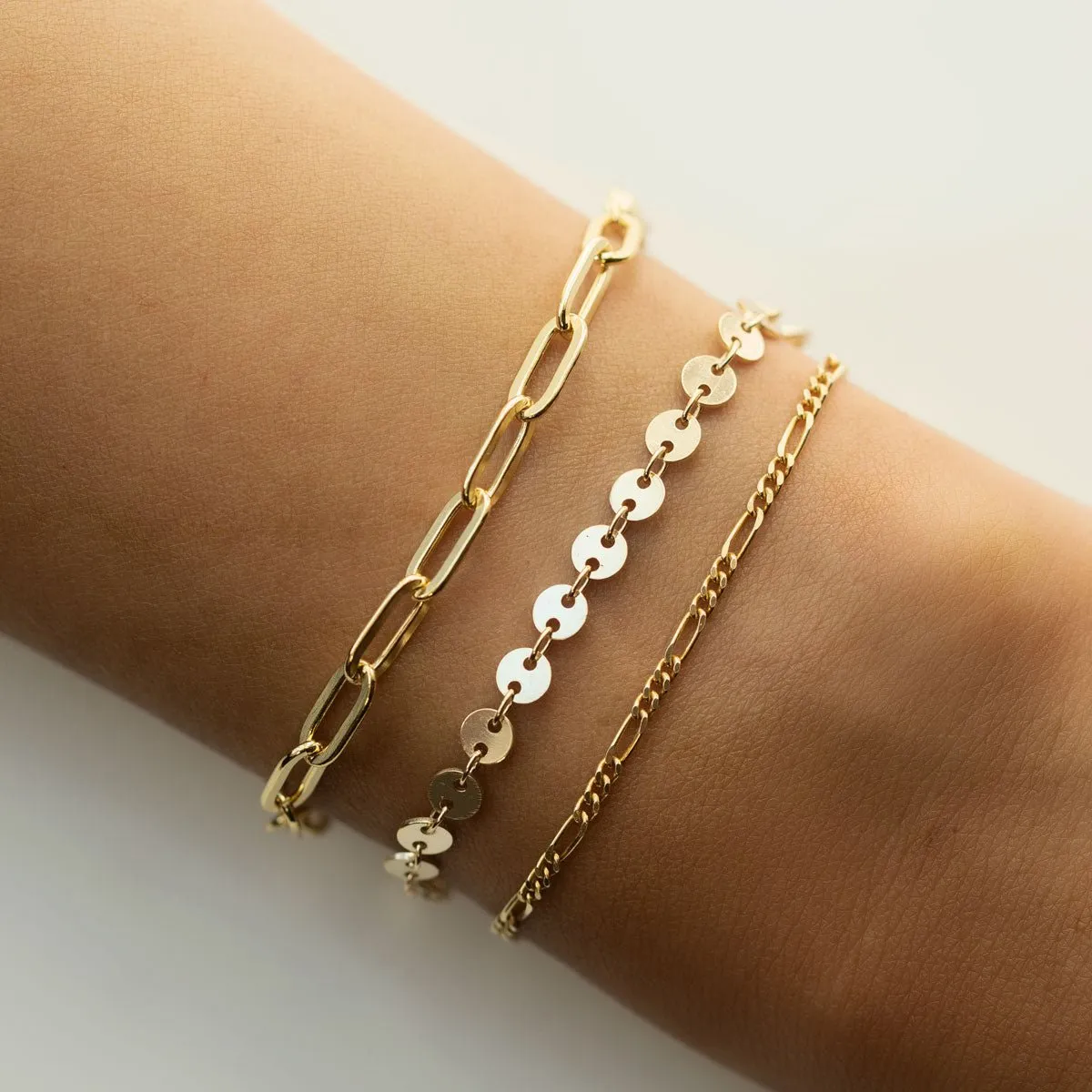 Figaro Chain Bracelet