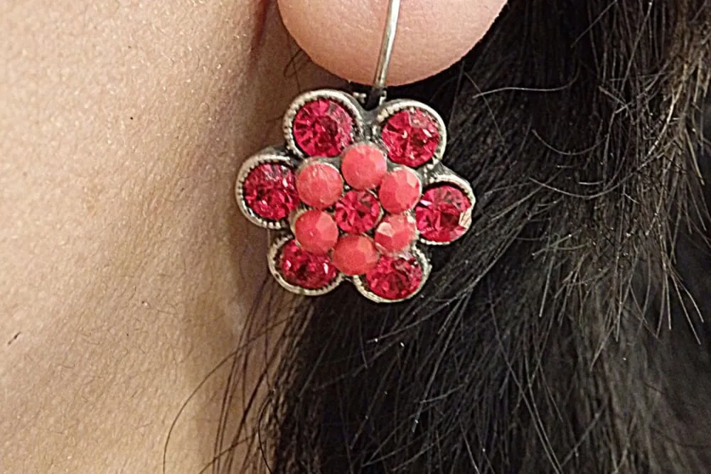 Flower Rebeka earrings