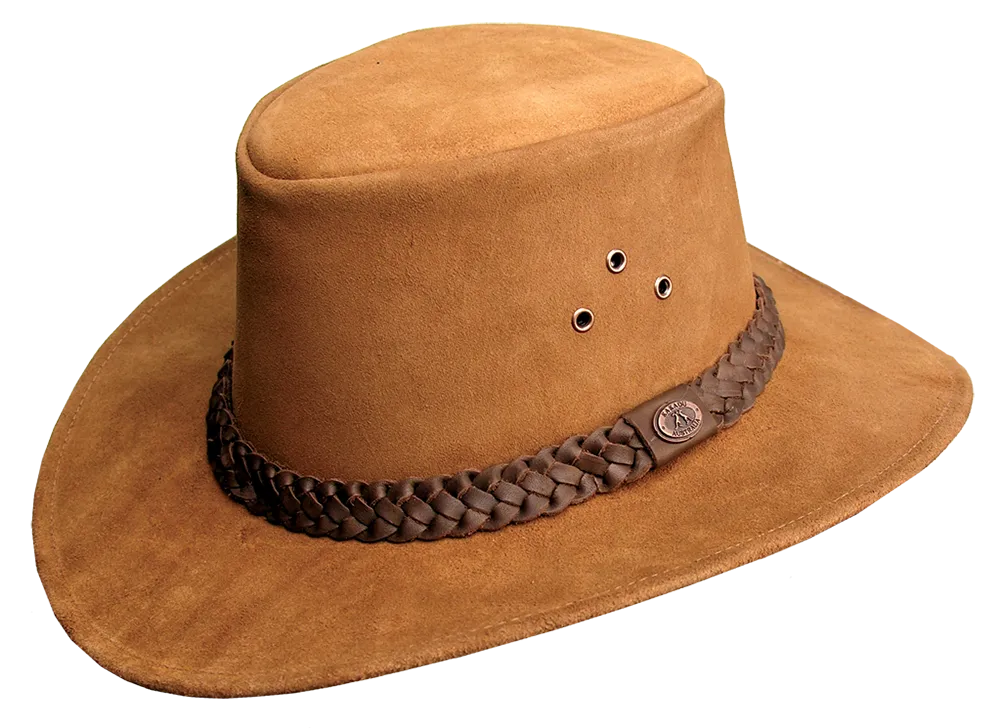 Geelong Suede Hat In Rust