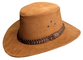 Geelong Suede Hat In Rust