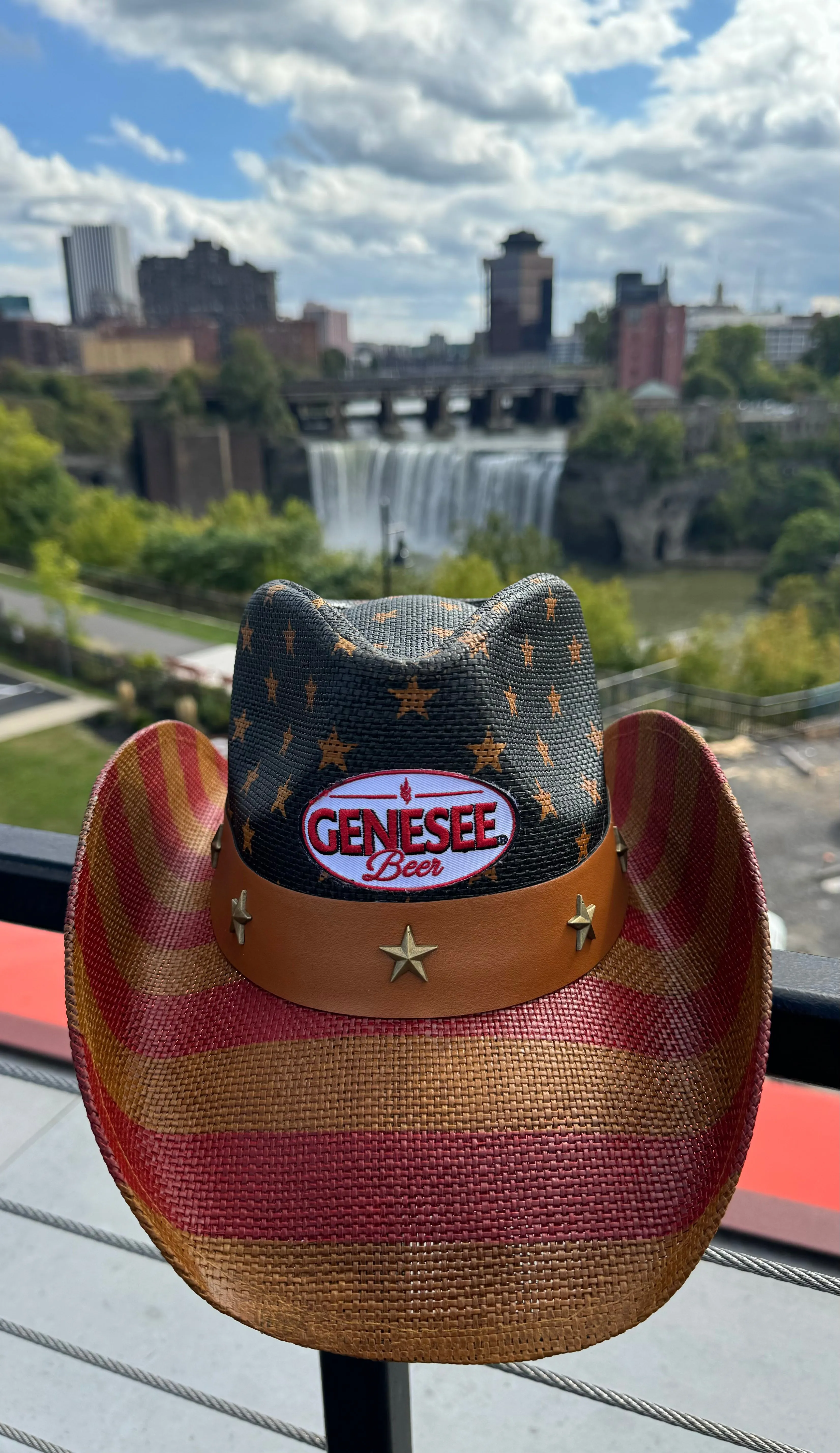 Genesee Flag Cowboy Hat