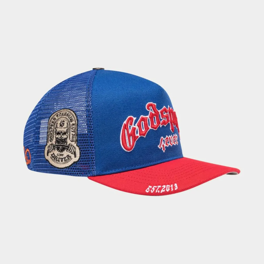 GODSPEED Forever (BLUE/RED) Trucker Hat