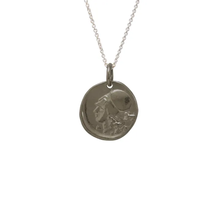 HANDMADE WITH LOVE ATHENA COIN PENDANT