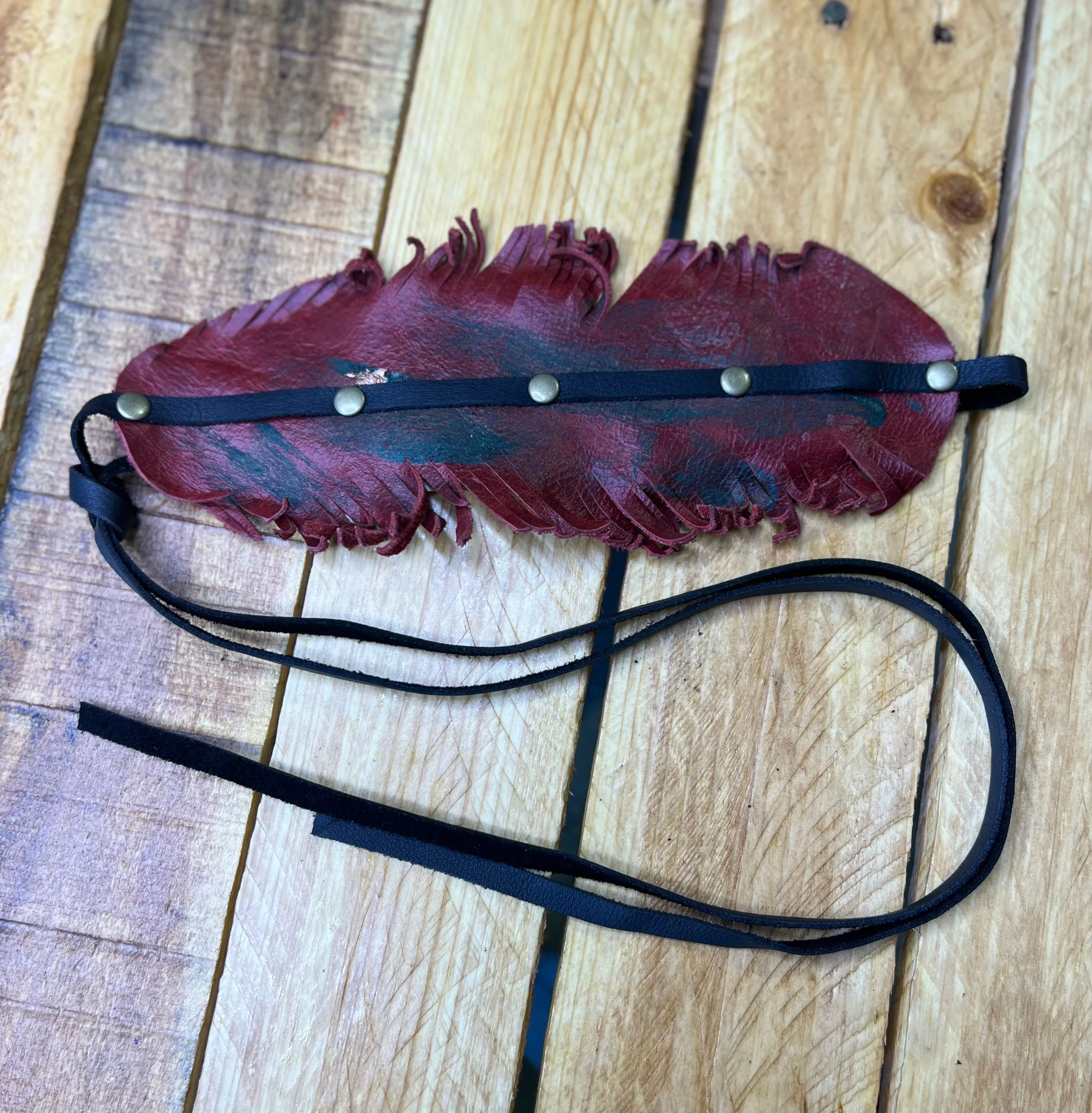 Hat Bar-Large Feather Hat Band