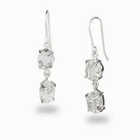 Herkimer Diamond Drop Earrings