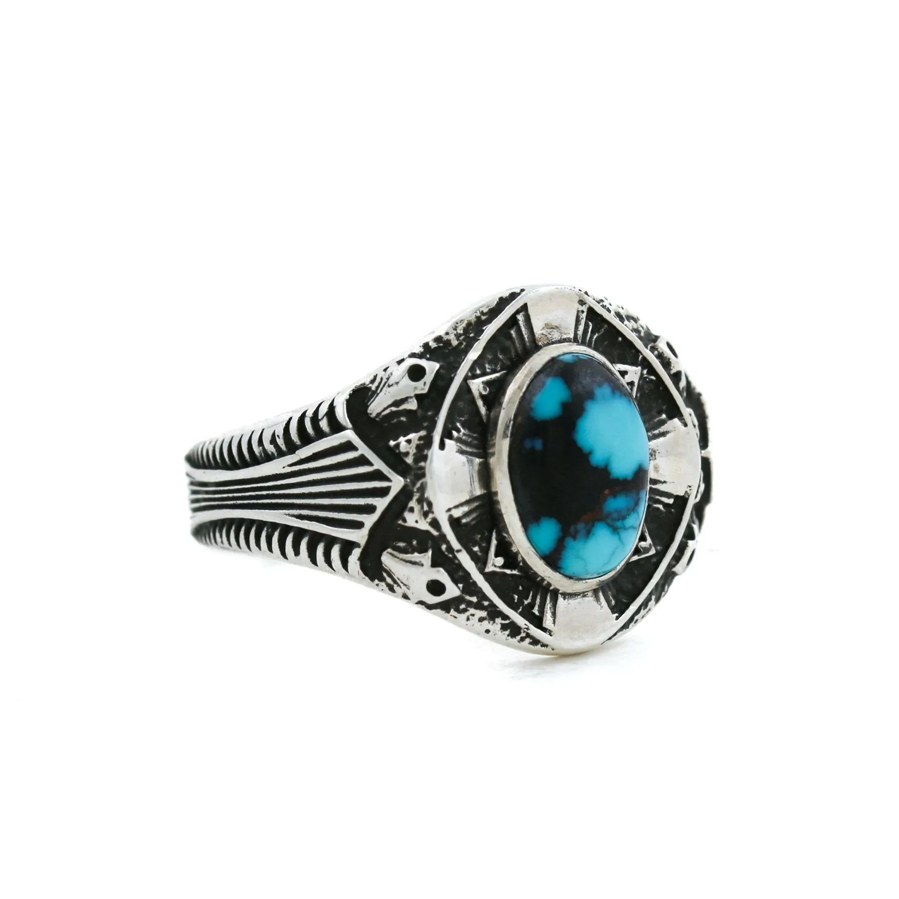 Hubei Turquoise "St. Augustine" Ring