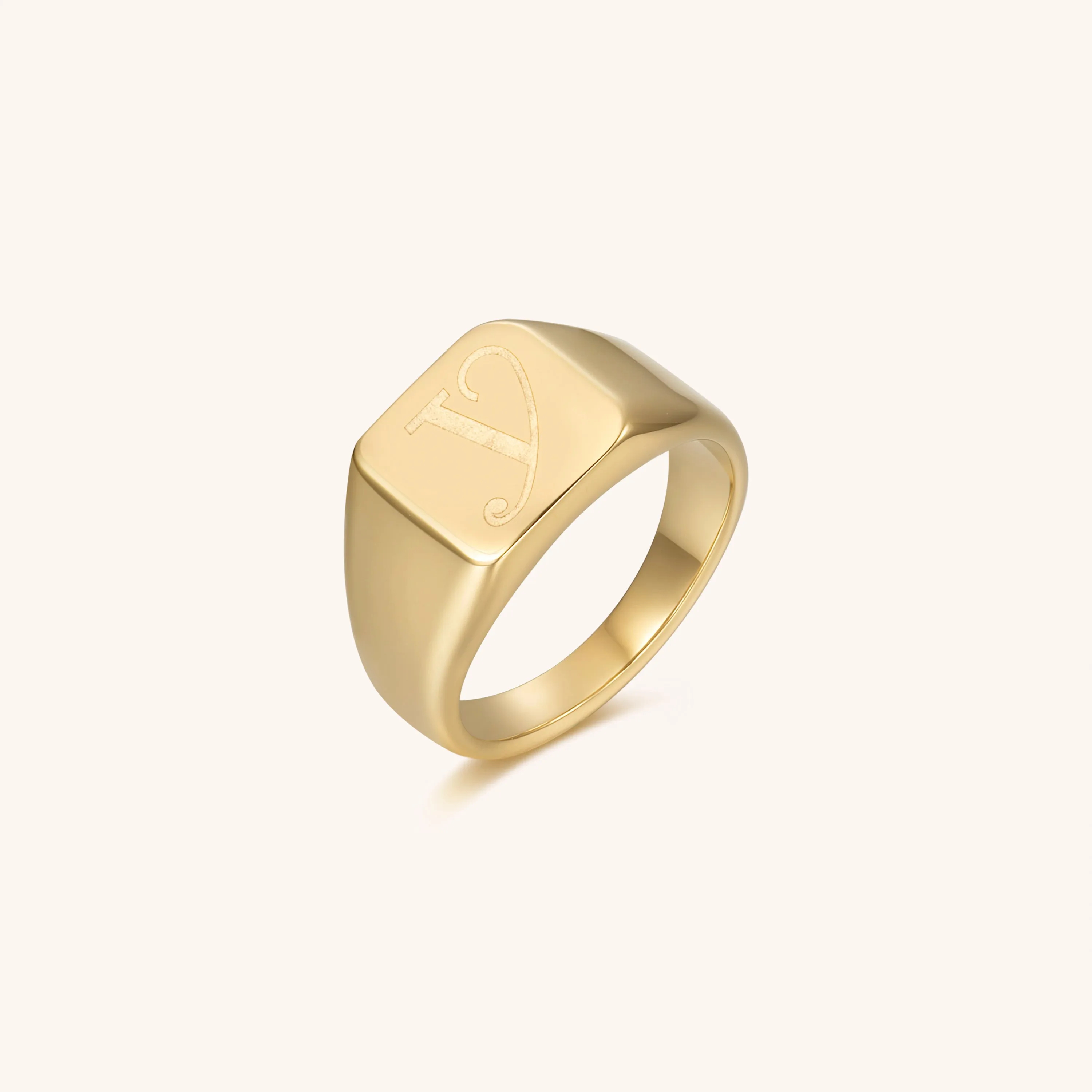 Initial Signet Ring - Y