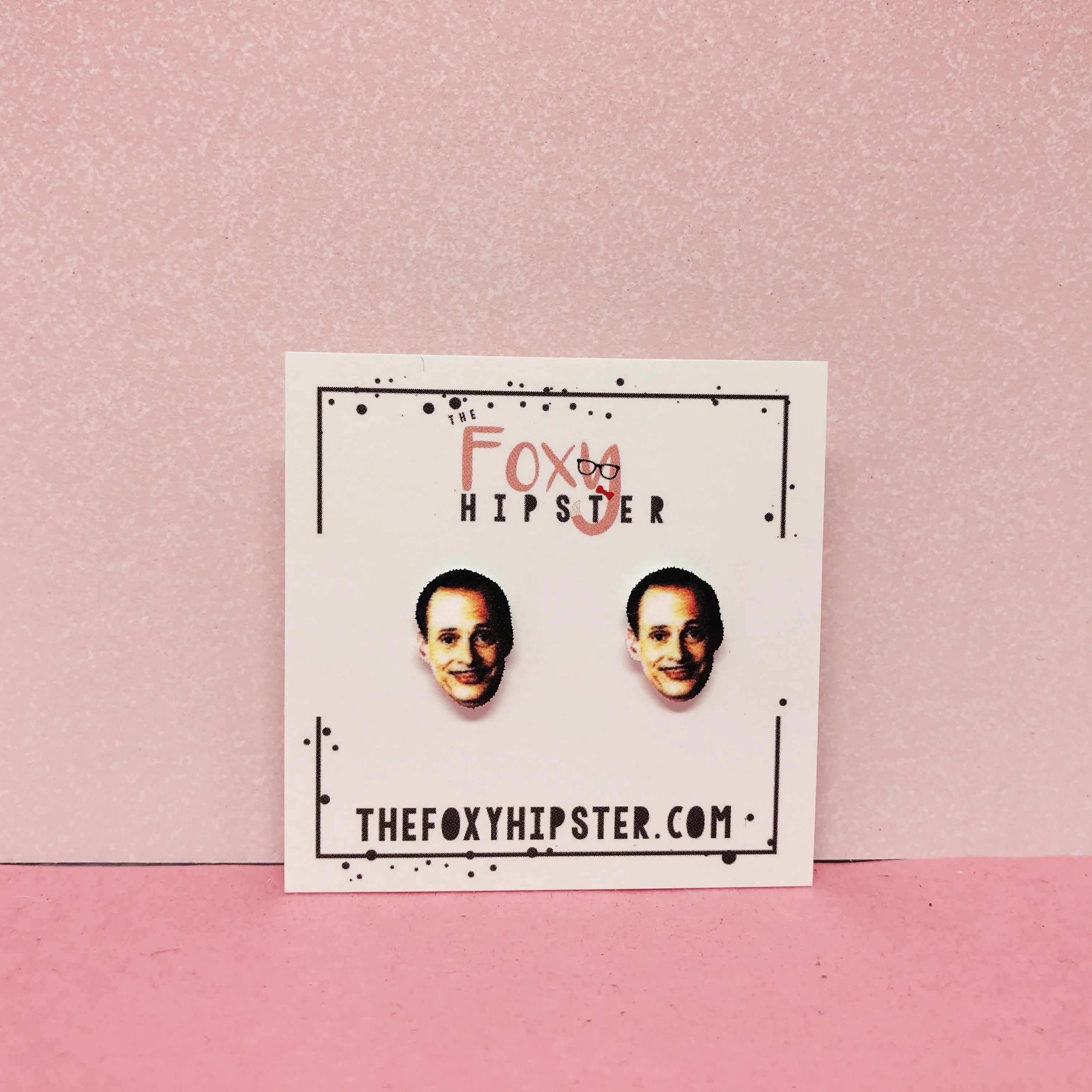 John Waters Inspired Stud Earrings