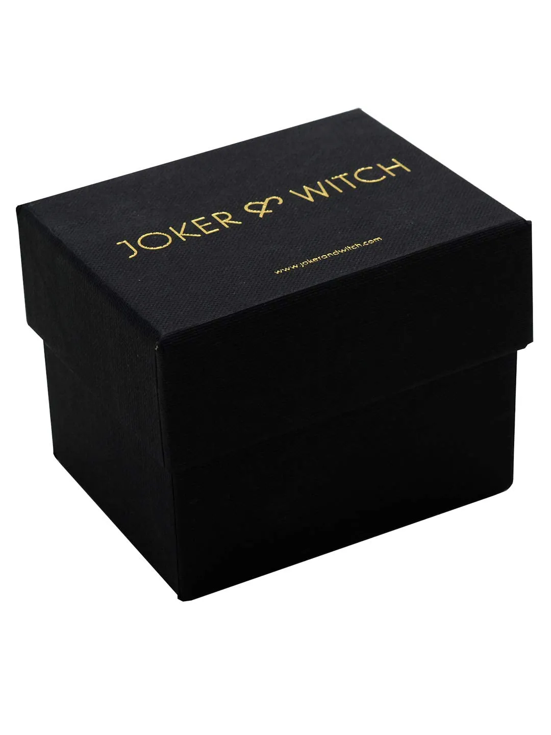 Joker & Witch Phile Black DIAL Metallic Analog Watch for Men