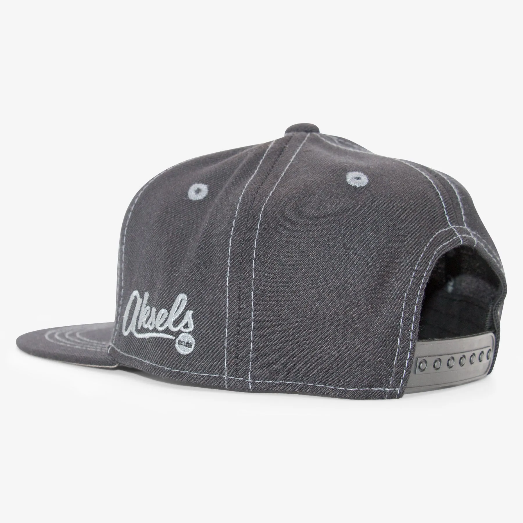 Kids New Mexico All Black Zia Flatbill Snapback Hat