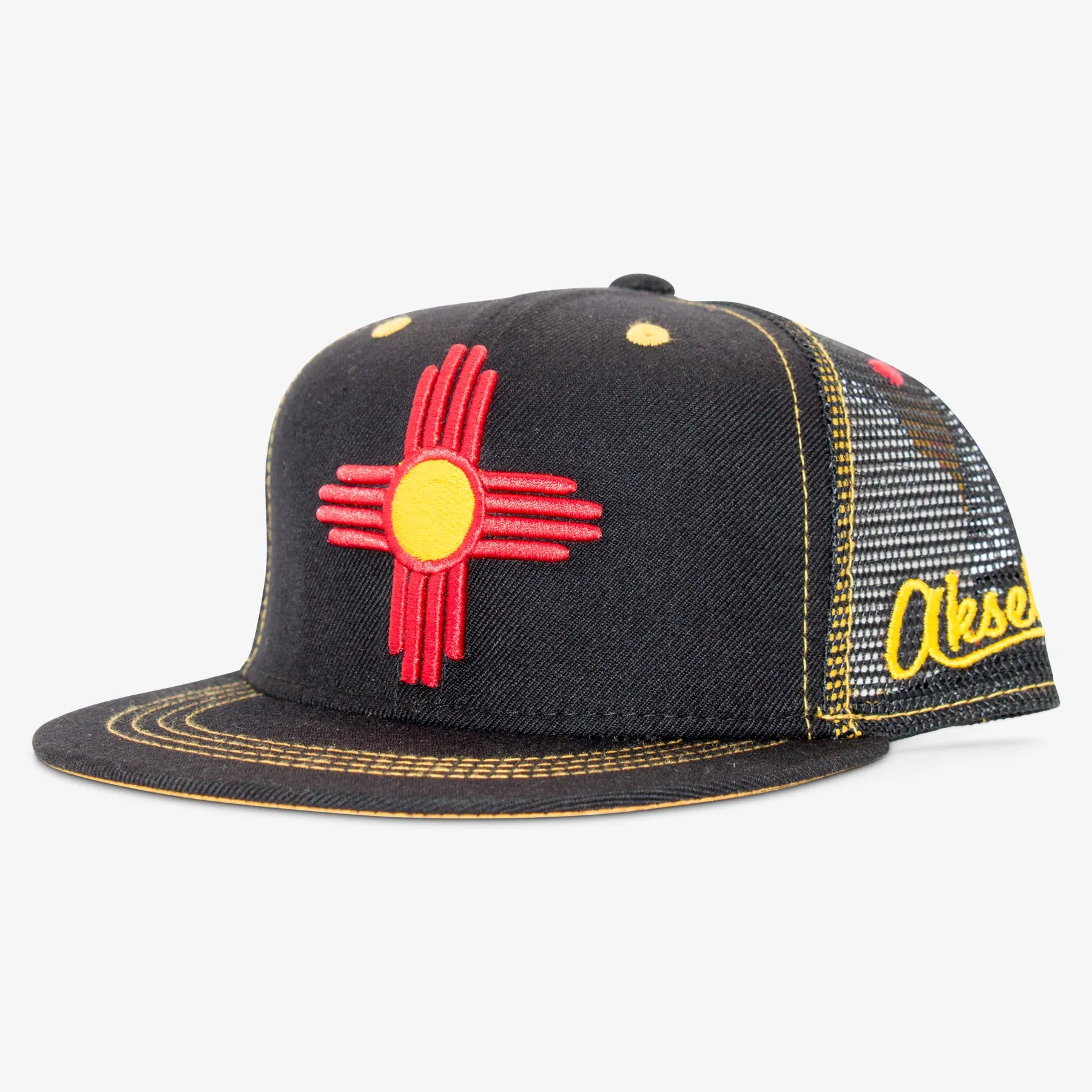 Kids New Mexico Zia Flatbill Snapback Hat