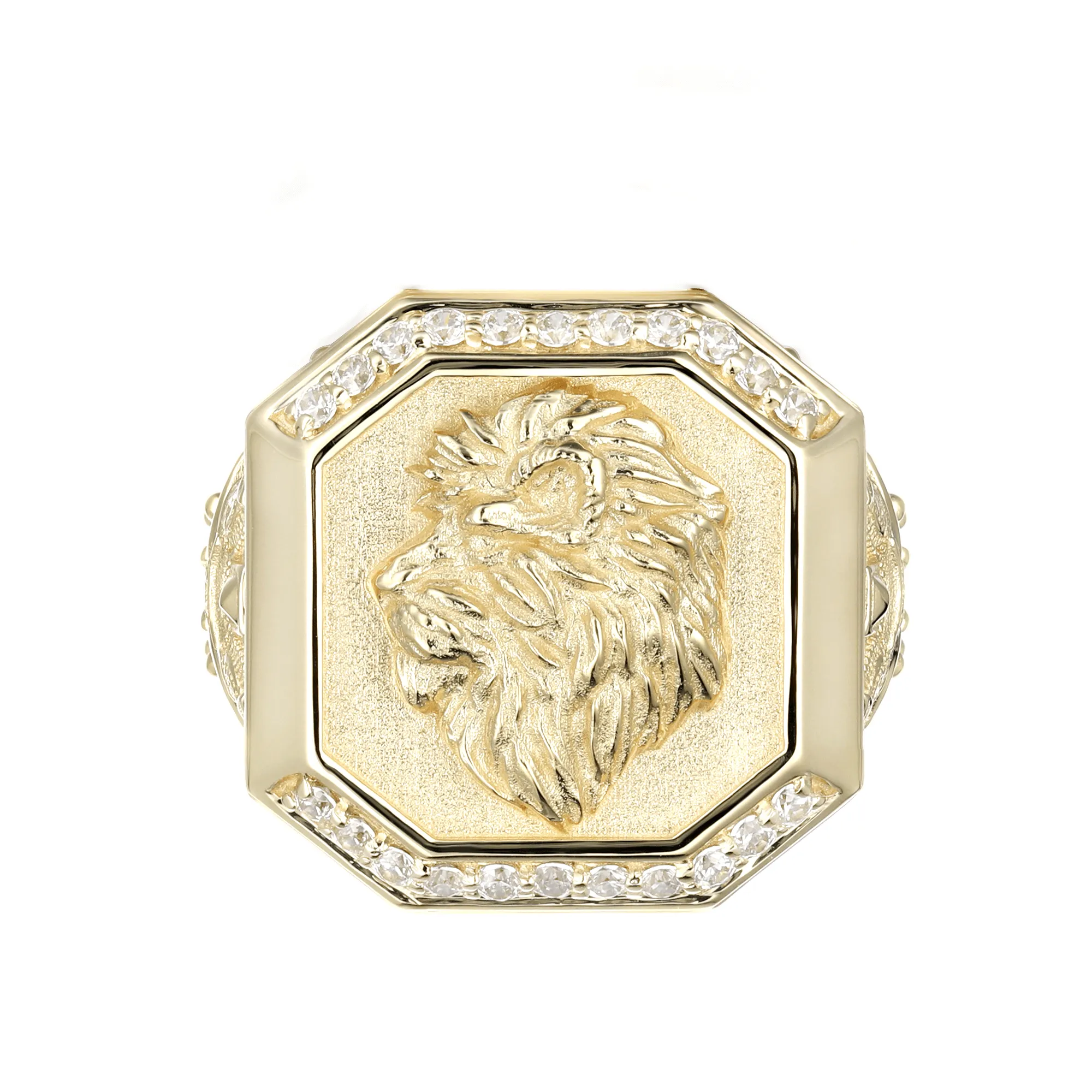 King of the Jungle Signet Ring