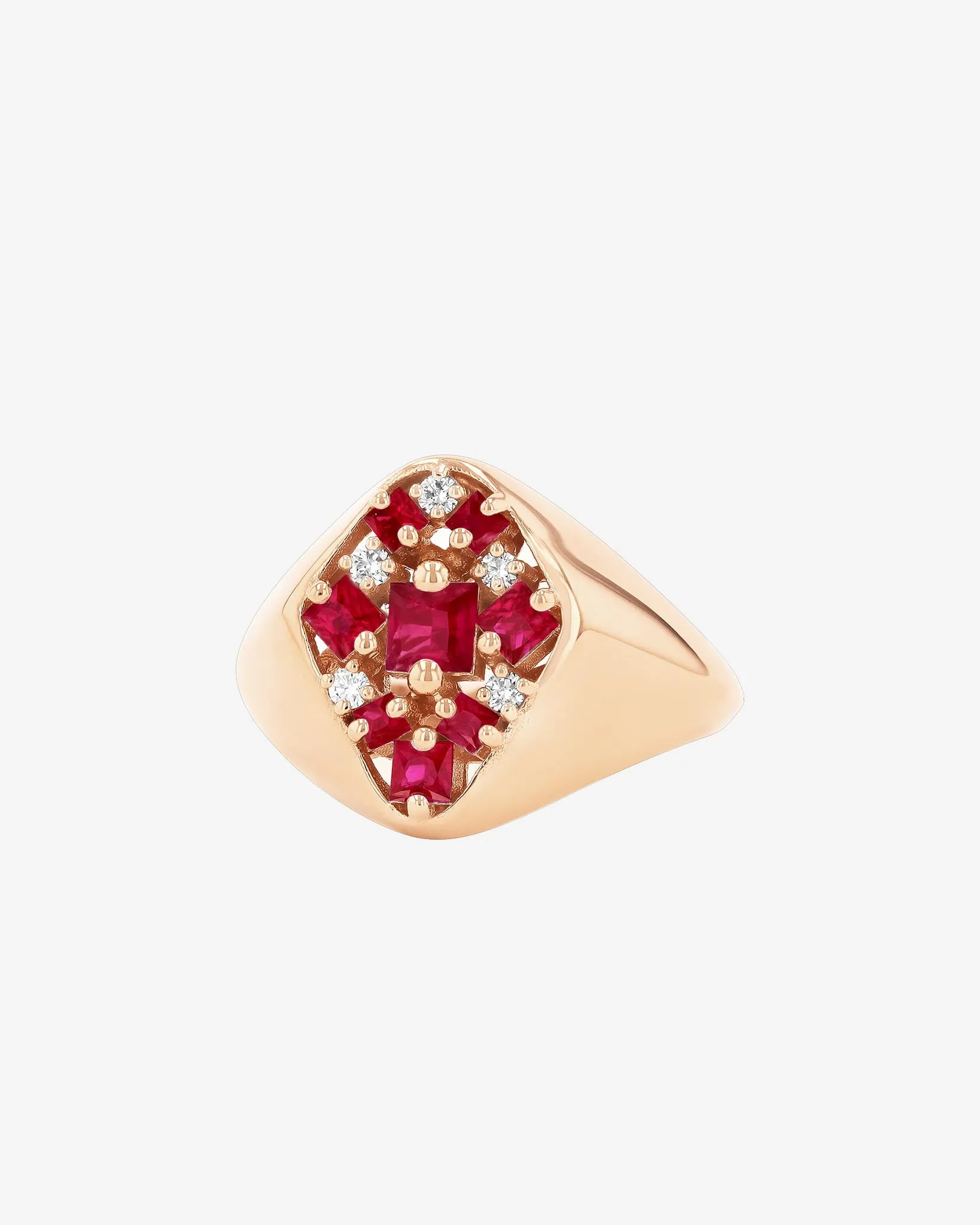 La Fantaisie Star Ruby Signet Ring