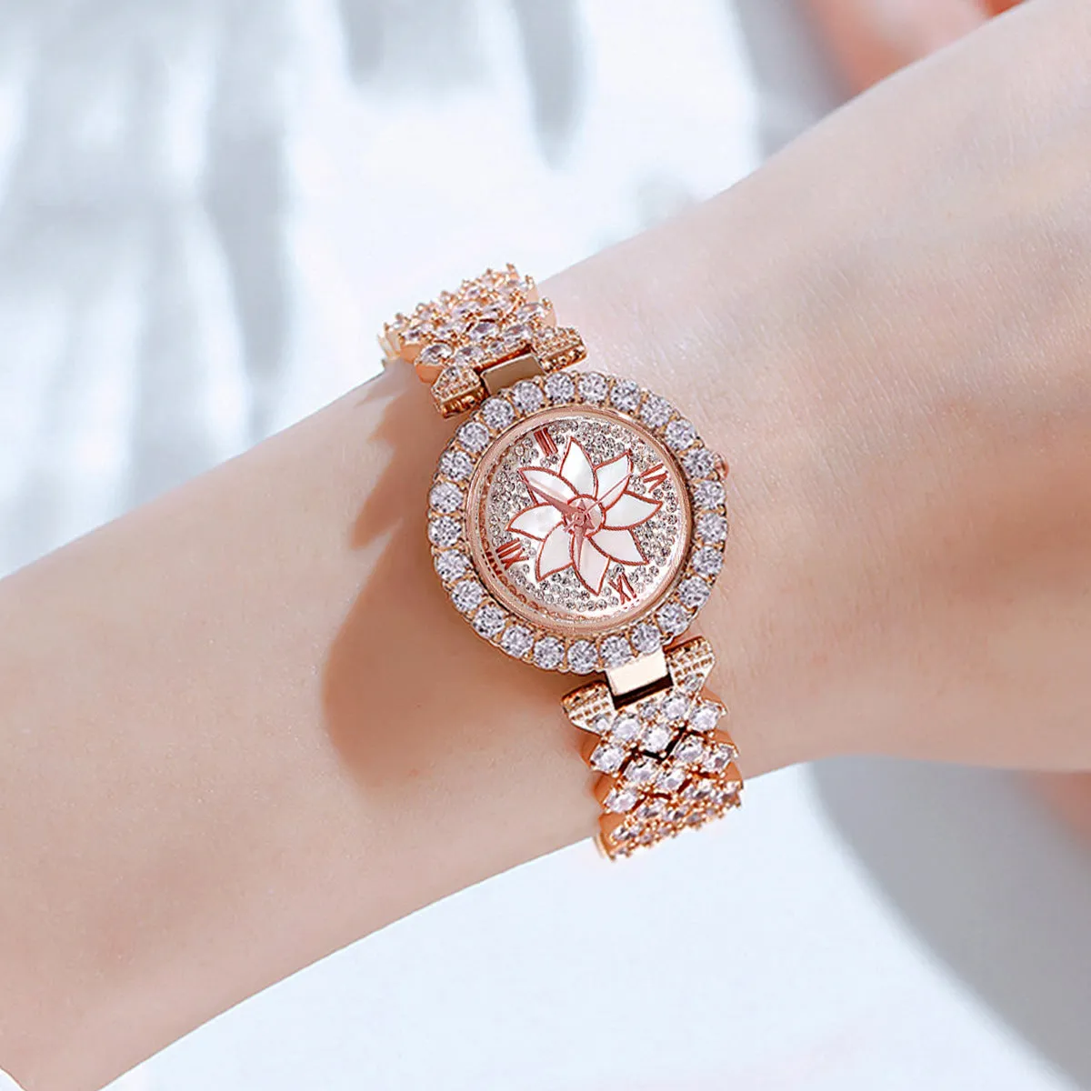 Ladies Bracelet Watch Set Watch Bracelet Gift Set for Women