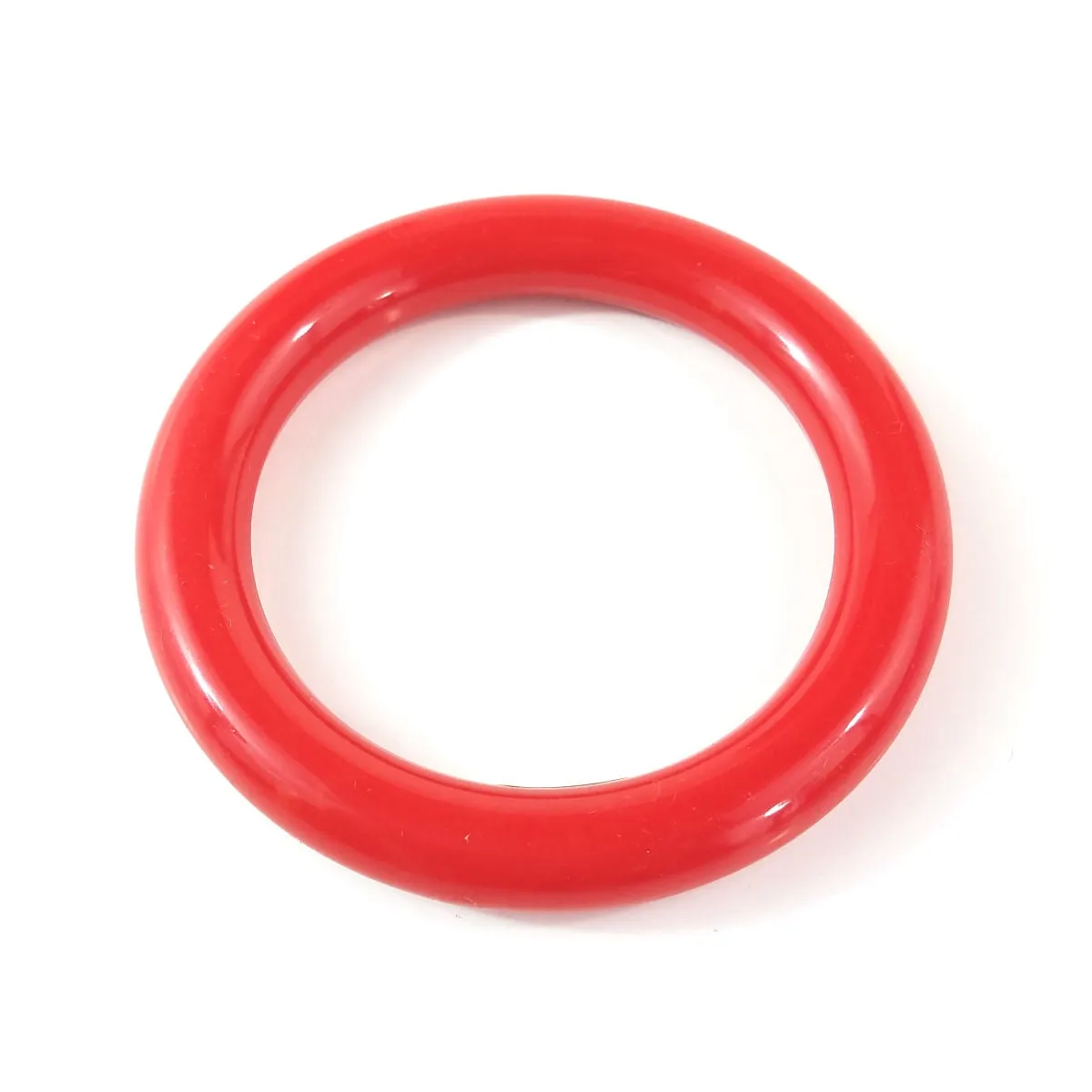 Large Tubular Bangle - Red