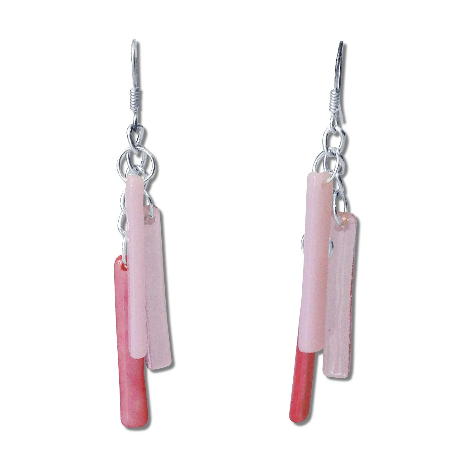 LTRAC Glass Earrings - Cherry