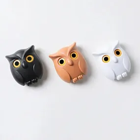 Magnetic Night Owl Key Holder – Charming Keychain Keeper with Eye-Catching Automatic Open-Close Feature for Home & Office