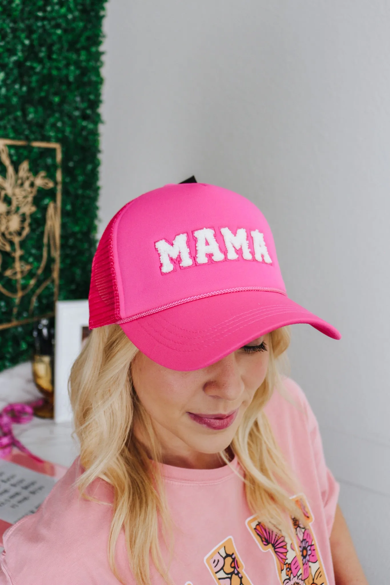 Mama Patch Trucker Hat -2 Colors