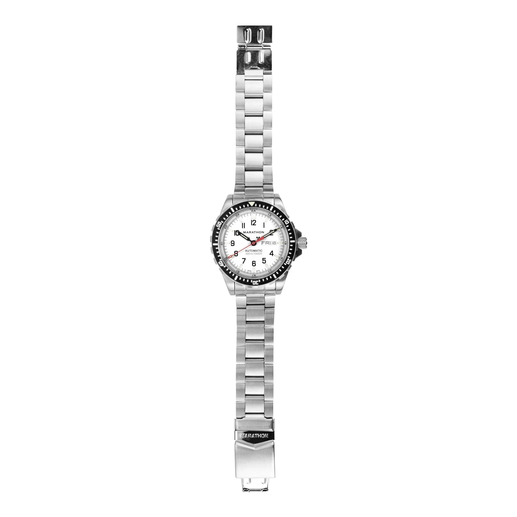 MARATHON ARCTIC EDITION JUMBO DAY/DATE AUTOMATIC (JDD) WITH STAINLESS STEEL BRACELET - 46MM