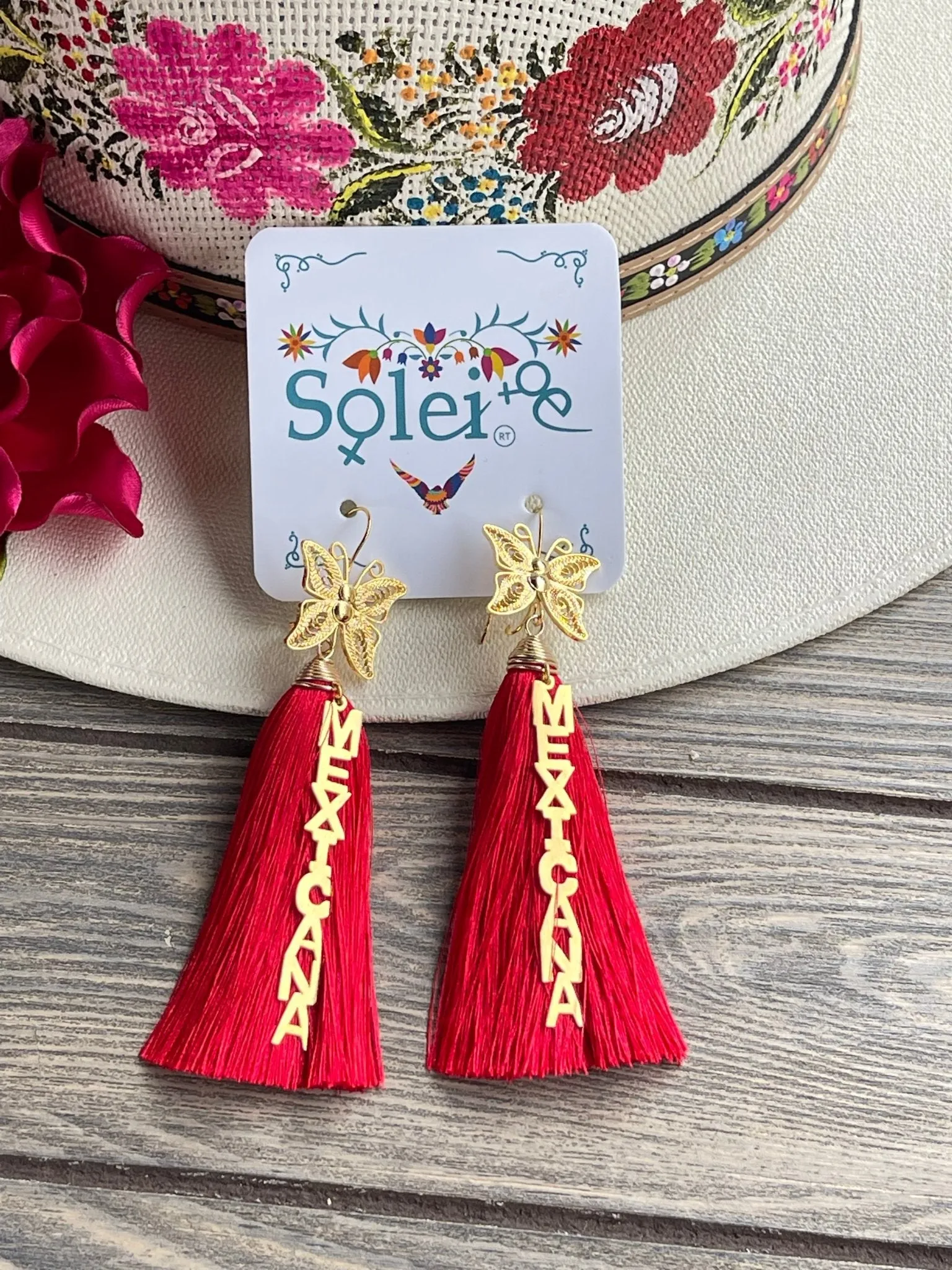 Mariposa Mexicana Earrings