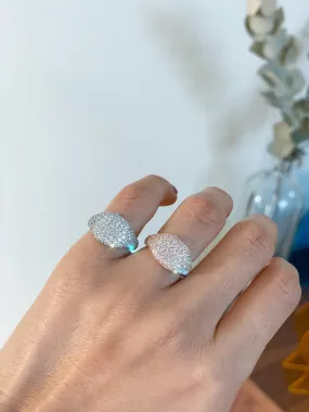 Masion Louella Pavé Pinky Ring