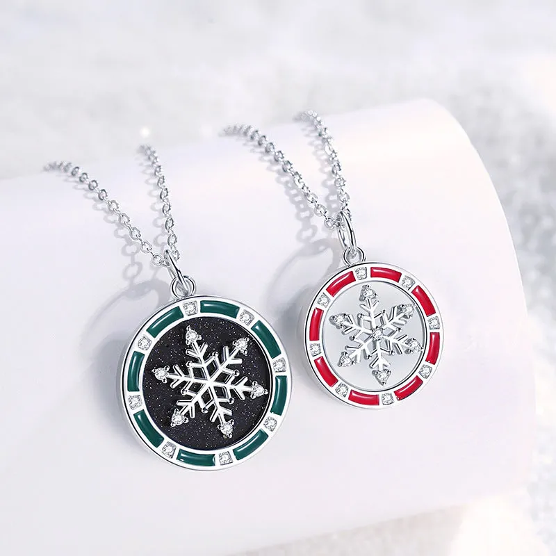 Matching Christmas Jewelry Couple Gift Set