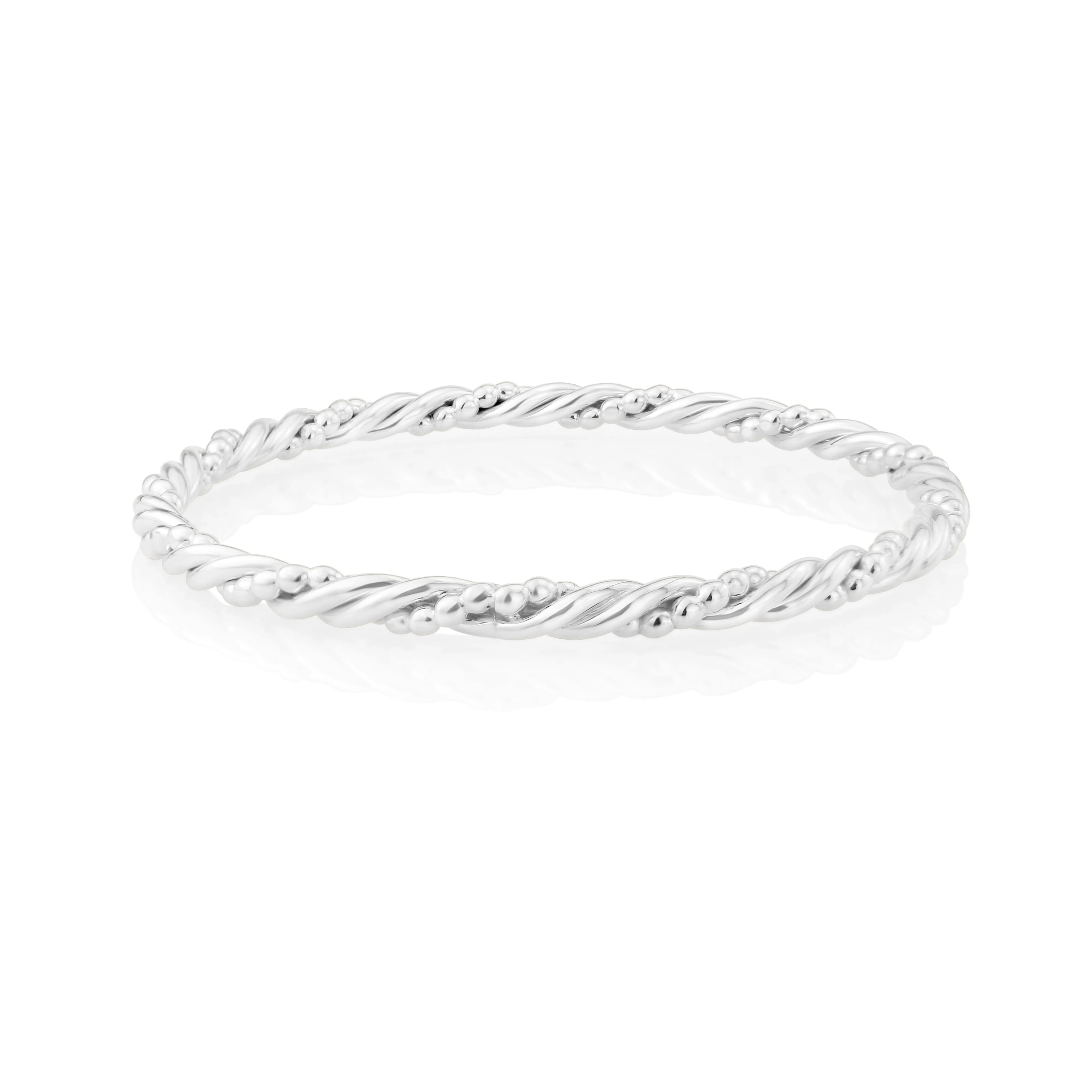 Matilda Silver Bangle