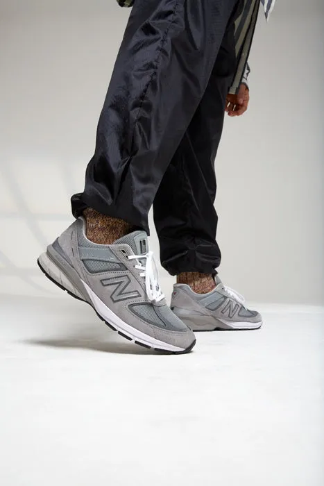 Mens New Balance 990v5 Grey With Castlerock