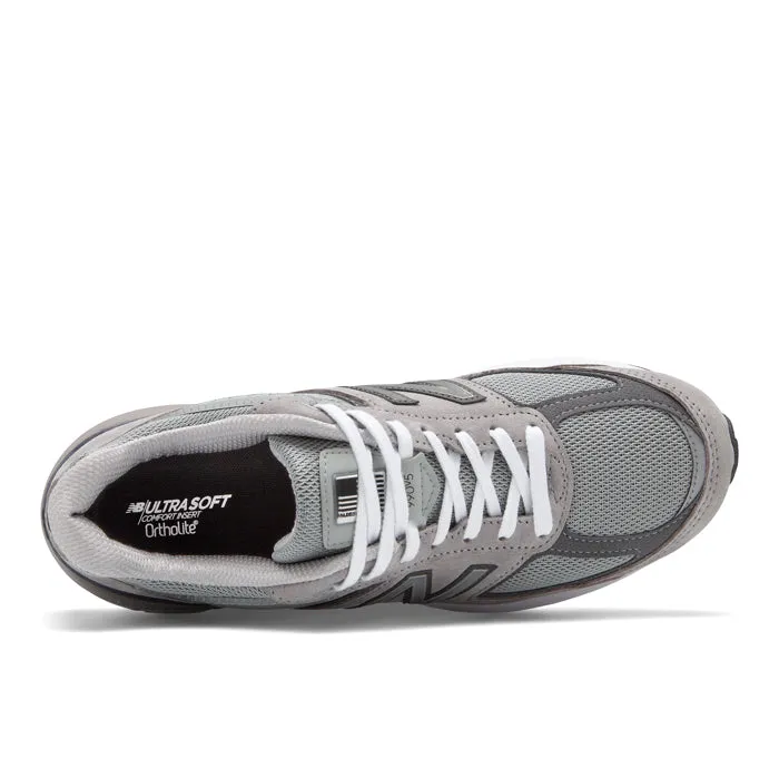 Mens New Balance 990v5 Grey With Castlerock