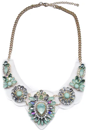 Mint Enchanted Gems Necklace (As seen in Us Weekly & People Style Watch)