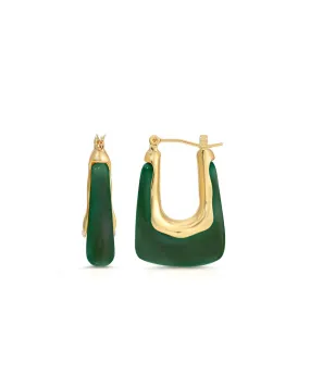 Nadia Hoops | Green