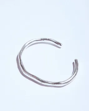 Nadim Silver Bangle