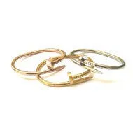 Nail Bangle Bracelet