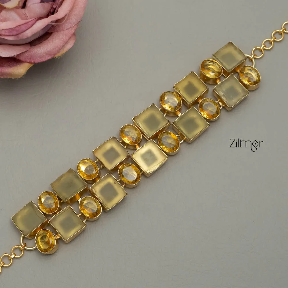 Natural Stone Necklace - (color option) - KE100237