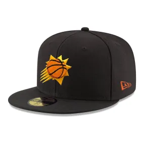 NBA Phoenix Suns New Era Suns Shooting Ball Logo 59FIFTY Fitted Hat