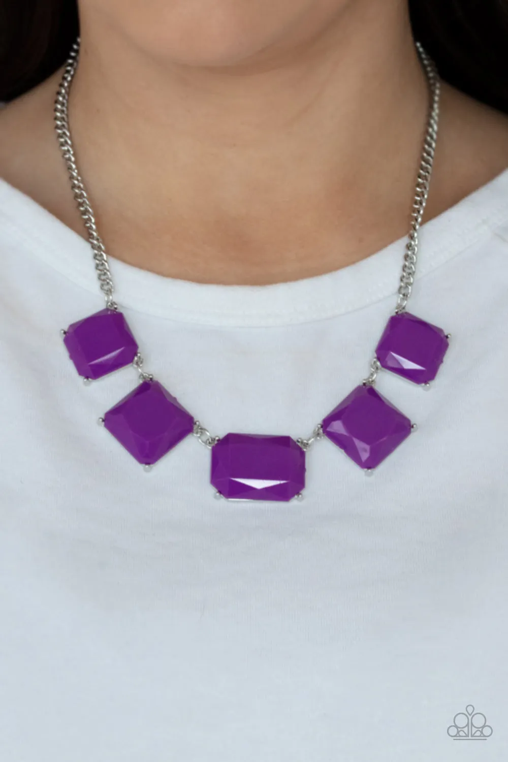 Necklace Instant Mood Booster - Purple N429