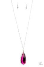 Necklace Watch Out For REIGN - Pink N2029