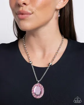 Necklaces Manufactured Majesty - Pink