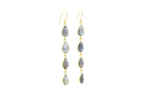 Neri, Labradorite Earrings