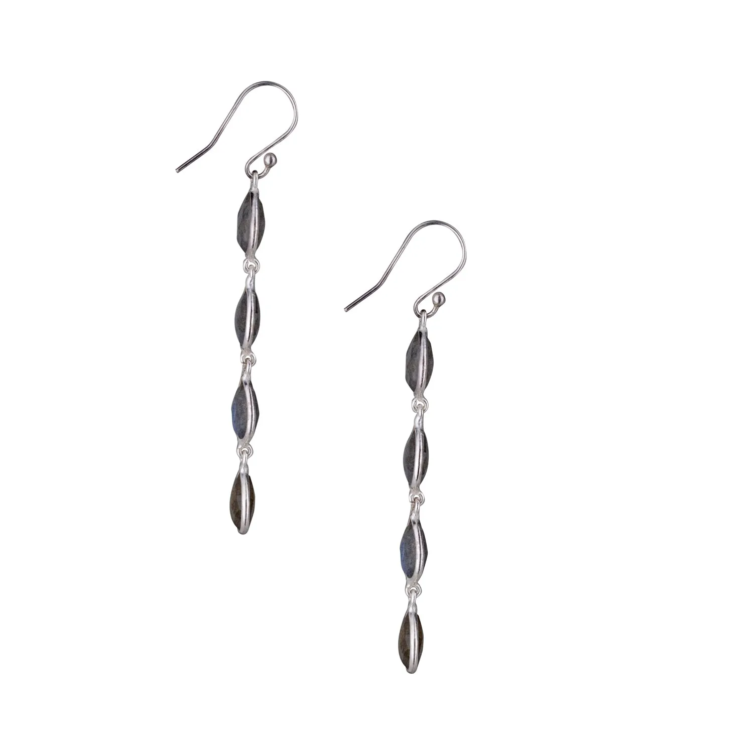 Neri, Labradorite Earrings