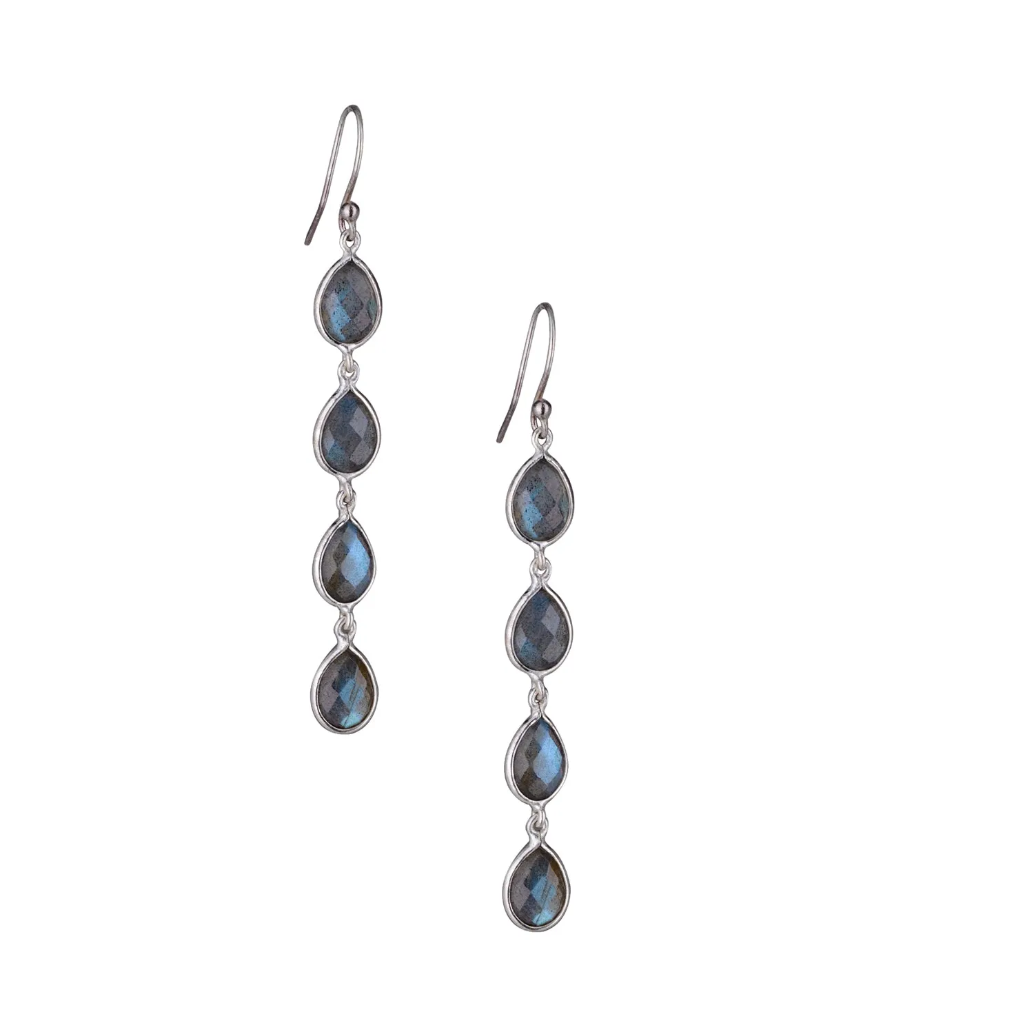 Neri, Labradorite Earrings