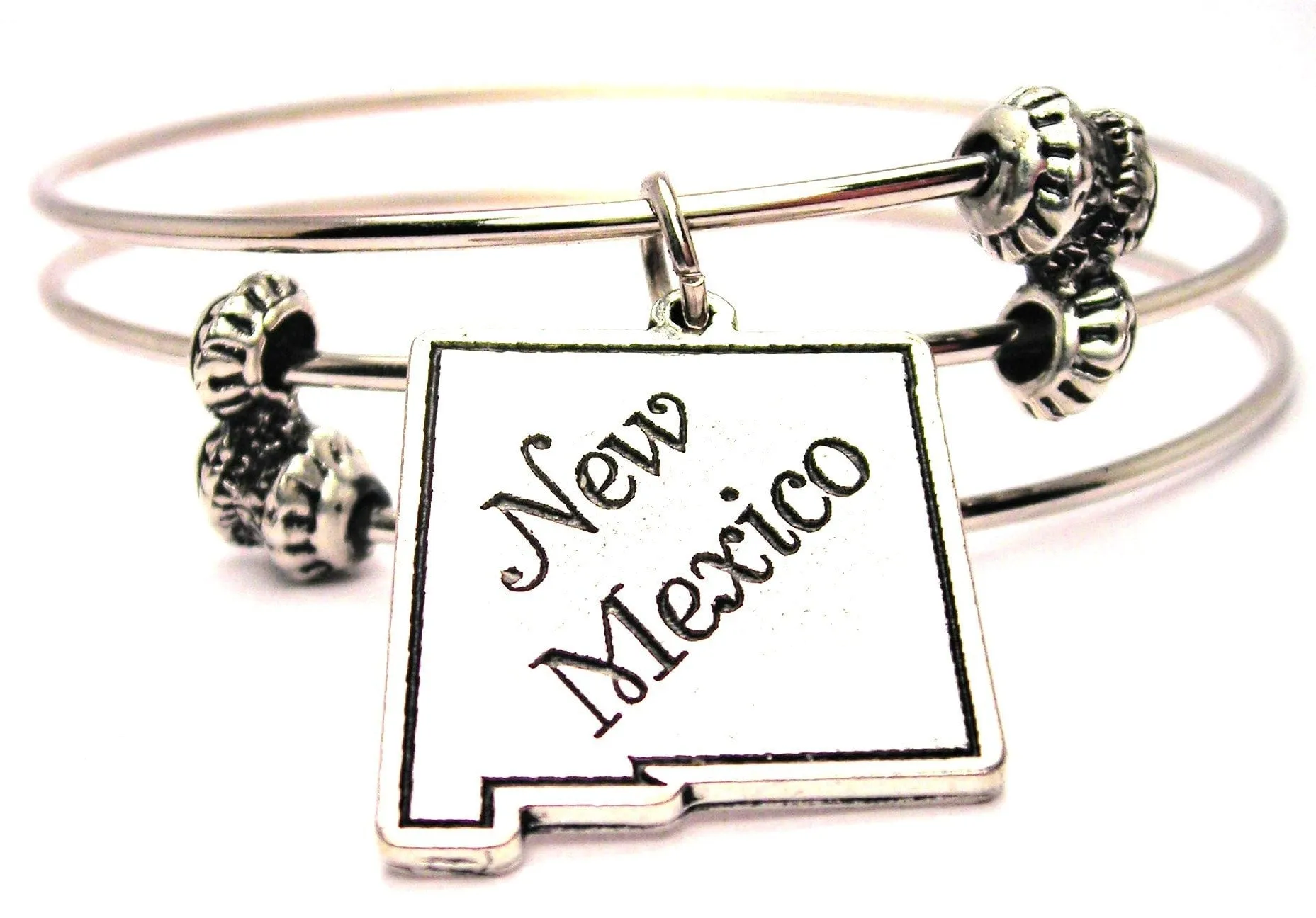 New Mexico Triple Style Expandable Bangle Bracelet