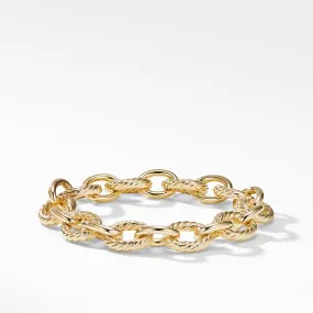 Oval Large Link Bracelet in Gold