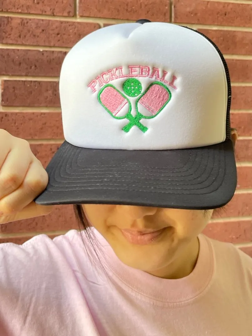 Pickleball Embroidered trucker hat / Pickleball