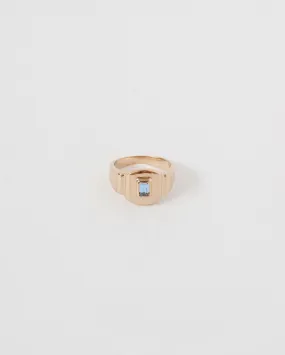 PICNIC RING | AQUAMARINE