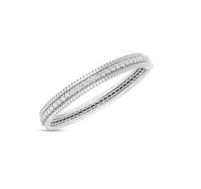 Roberto Coin Siena One Row Diamond Bangle