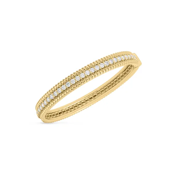 Roberto Coin Siena One Row Diamond Bangle